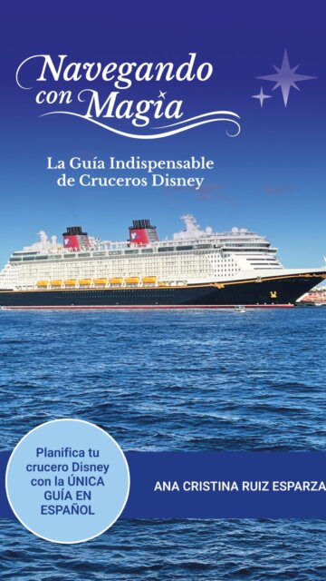 Muy pronto a la venta!
La única guía en español para planear tu Crucero Disney. Escrito por una hispana, para hispanos! #crucerosdisney #crucerodedisney #crucerodisney